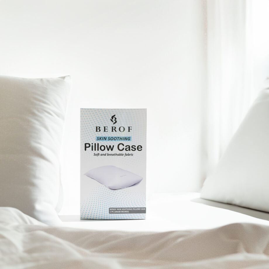 BEROF Skin Soothing AntiAcne Pillow Case BEROF Skincare